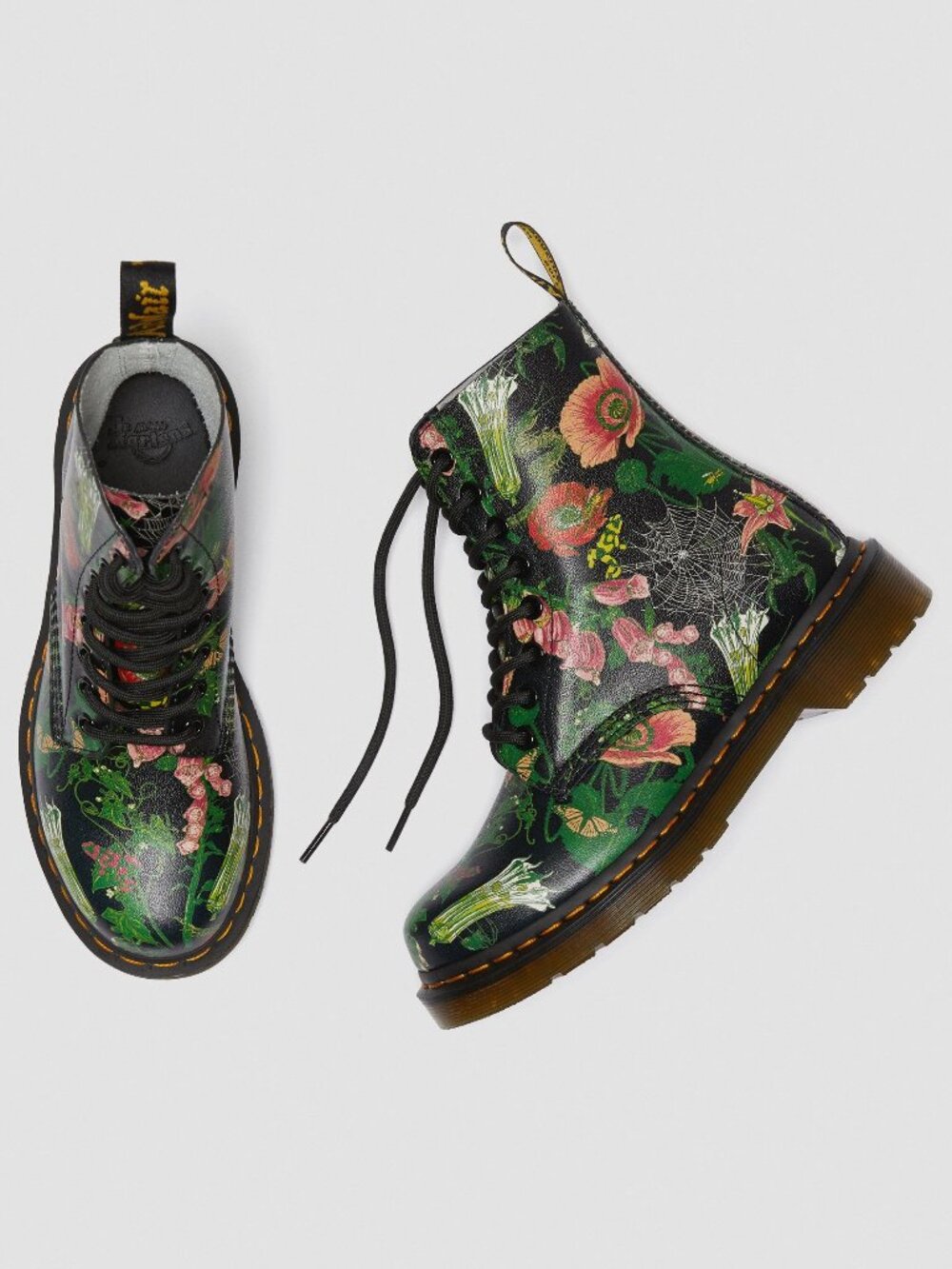 Dr. Martens Wild Botanics 1460 Poisonous Plants / Flora and Fauna Boots Size 10